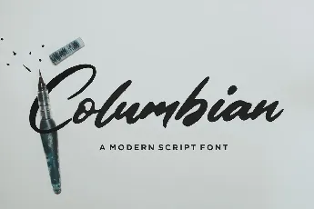 Columbian font