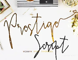 Prestige Script font