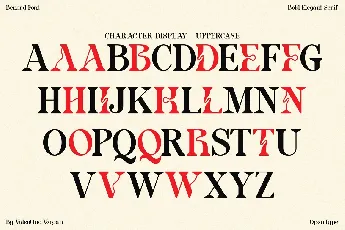 Benord font