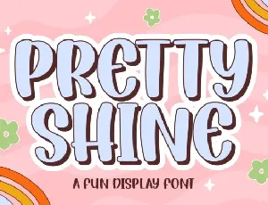 Pretty Shine font