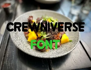 Crewniverse font