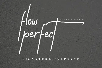 Flow Perfect Demo font