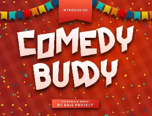 Comedy Buddy Demo font