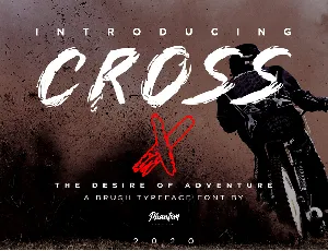 Cross X font