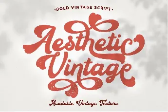 Aesthetic Vintage font