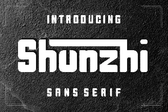 Shunzhi font