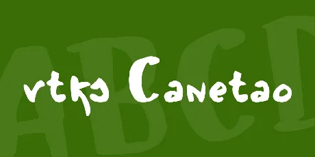 vtks Canetao font