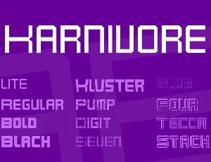 Karnivore font