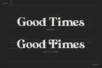 Modyst Serif font