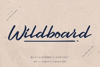 Wildboard Demo font