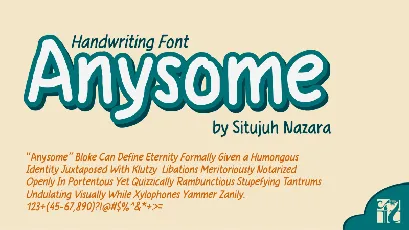 Anysome font