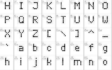 LED Board-7 font