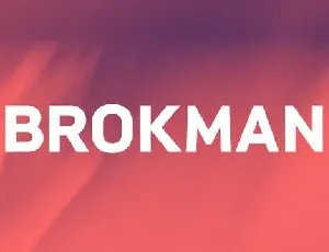 Brokman Family font