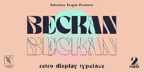 Beckan font