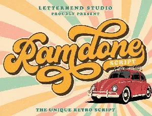 Ramdone font