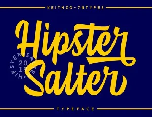 Hipster Salter font