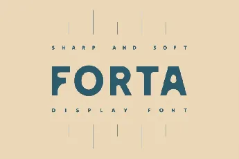 Forta Display font