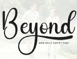 Beyond Script font