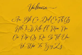 Valencia font