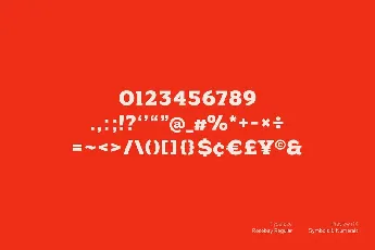 Rosebay font