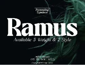 Ramus font