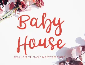 Baby House font