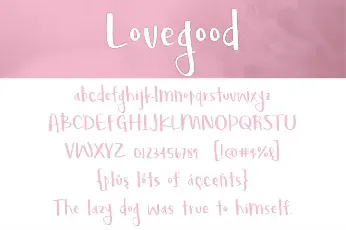 Lovegood font