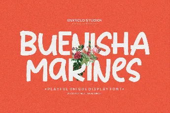 NCL Buenisha Marines font