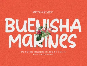 NCL Buenisha Marines font