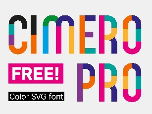 Cimero Pro font