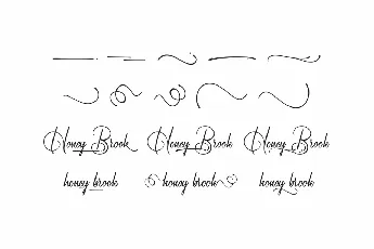 Honey Brook Demo font