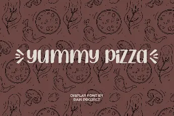 Yummy Pizza Demo font