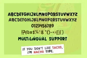 Crispy Tacos font