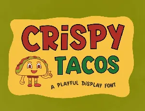 Crispy Tacos font