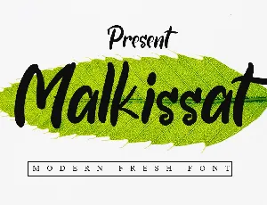 Malkissat font