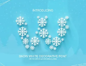 Snow White font