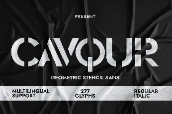 Cavqur font