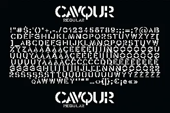 Cavqur font