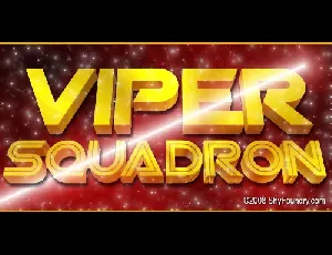 SF Viper Squadron font