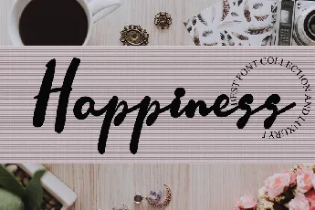 Happiness Typeface font