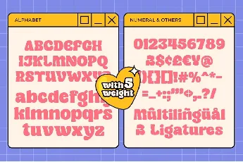 Sugar Peachy font