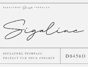 Signaline font