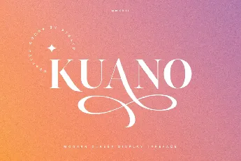 Kuano font