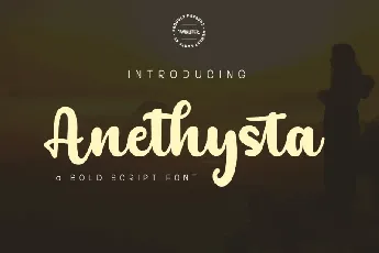 Anethysta font