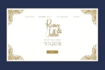 Fiance Script font