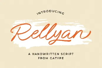 Rellyan font