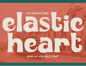 Elastic Heart font