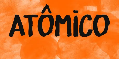 ATÃ”MICO font