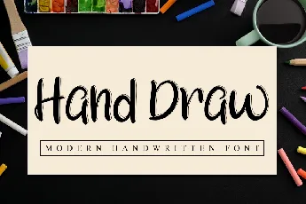 Hand Draw font