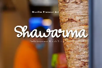 Shawarma font